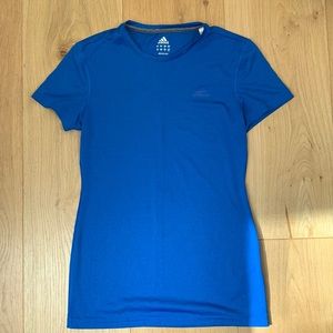 Adidas Climalite T Shirt Sz. S Blue work out shirt